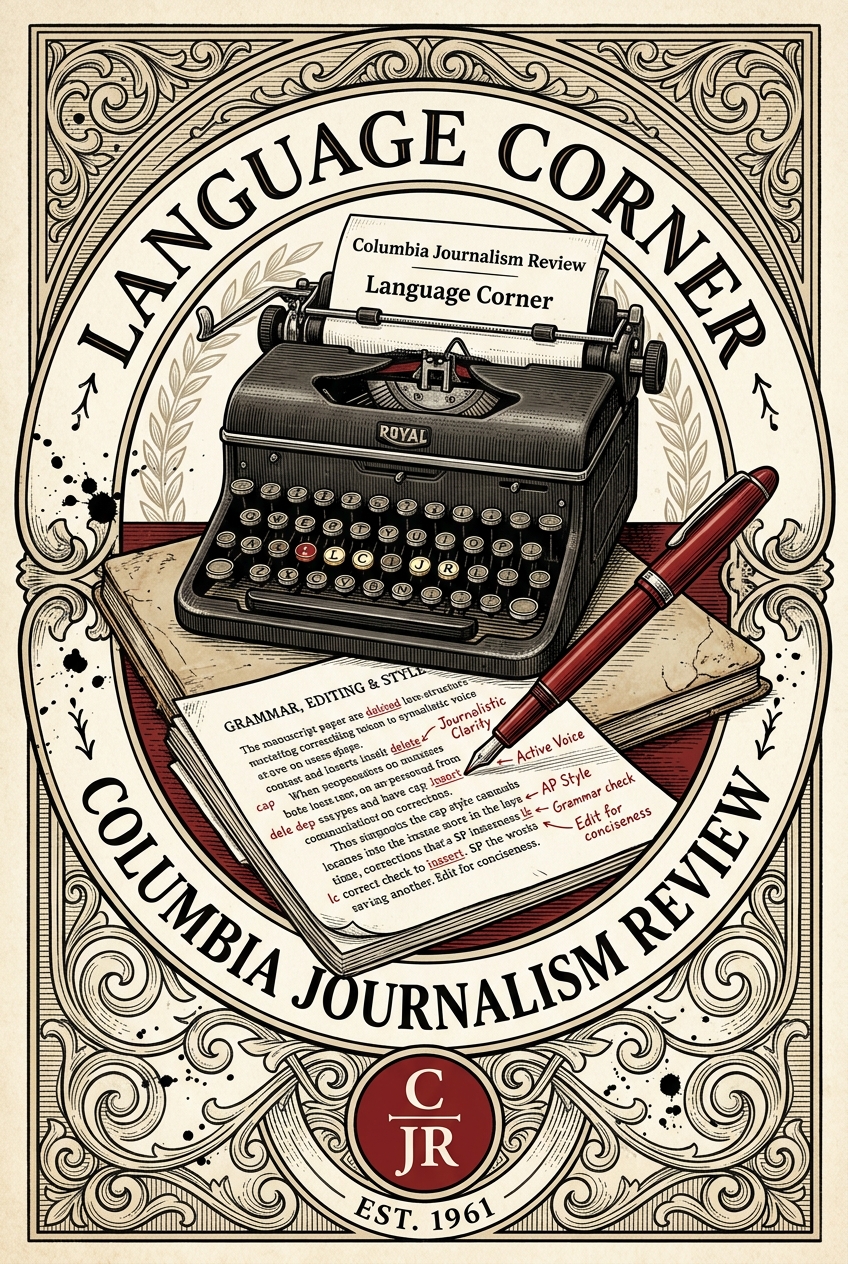 Language Corner - Columbia Journalism Review